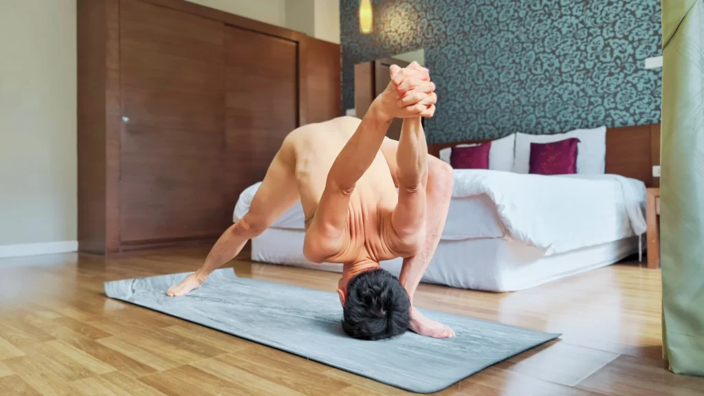 Humble Warrior Pose - Naked Yoga