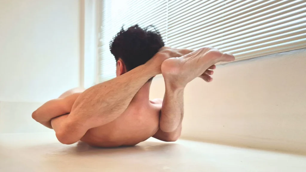 Yogic Sleep Pose - Naked Yoga for Men