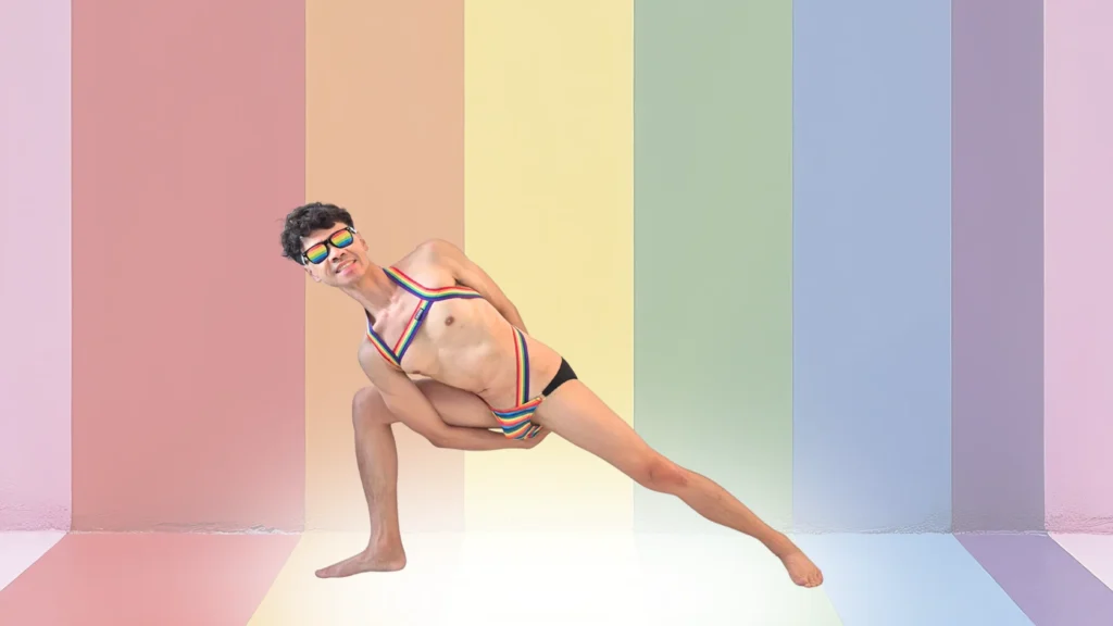Bound Side Angle Pose - Yoga for Gay Men Bound Side Angle Pose - Yoga for Gay Men